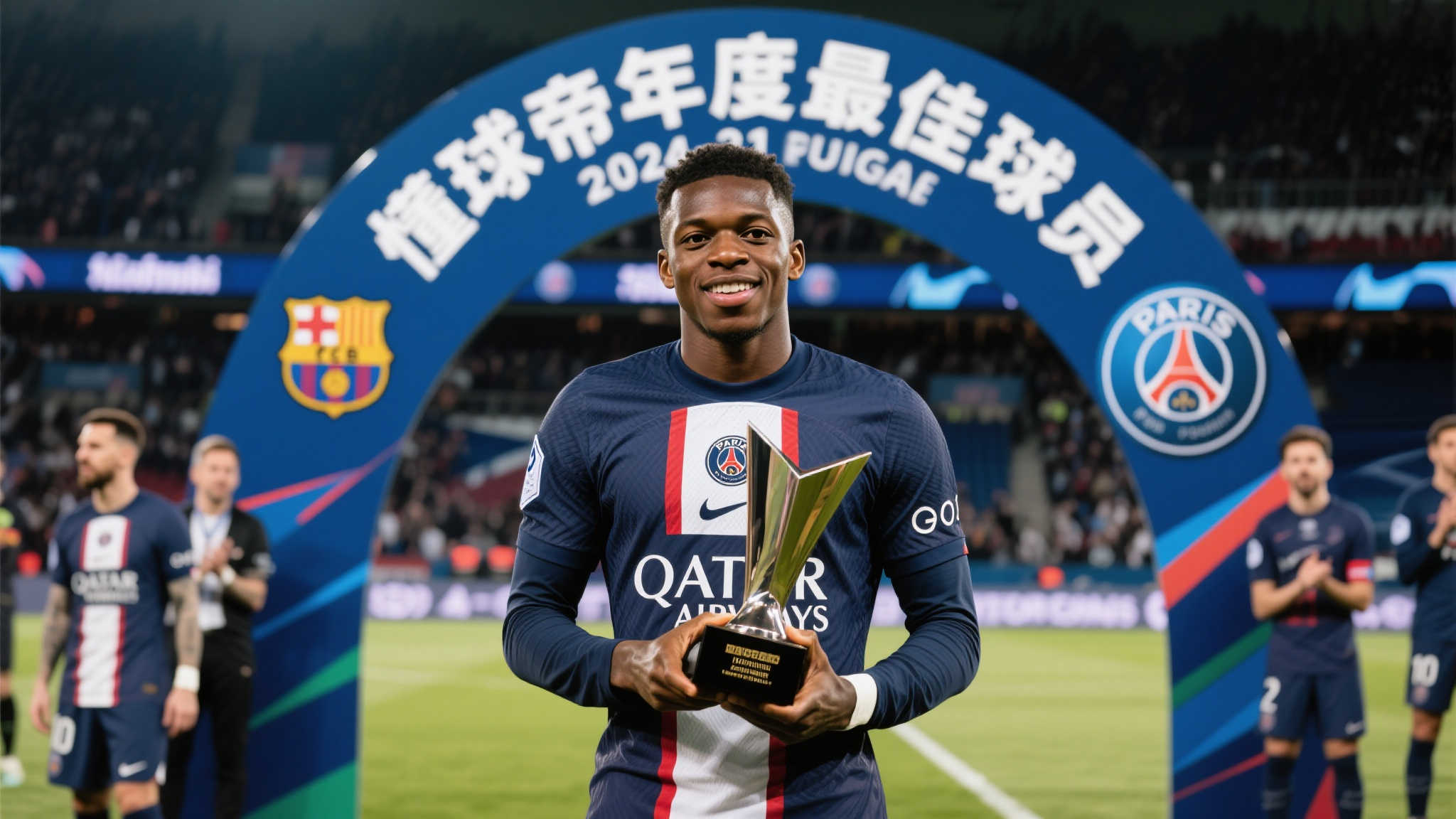 2024-25赛季懂球帝MVP:奥斯曼-登贝莱荣耀加冕 2024-25赛季懂球帝MVP:奥斯曼-登贝莱荣耀加冕