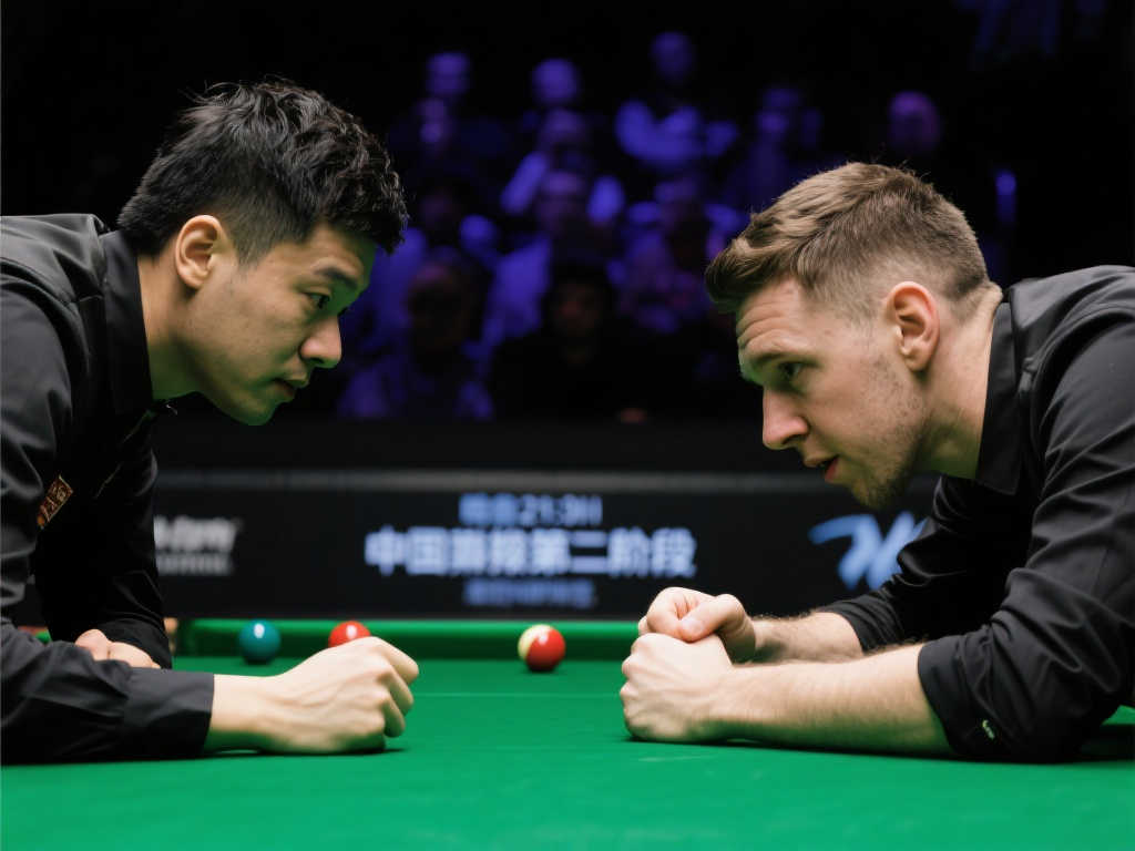 斯诺克世锦赛半决赛首阶段：特鲁姆普暂领先马克-威廉姆斯5-3，晚间21：30再战